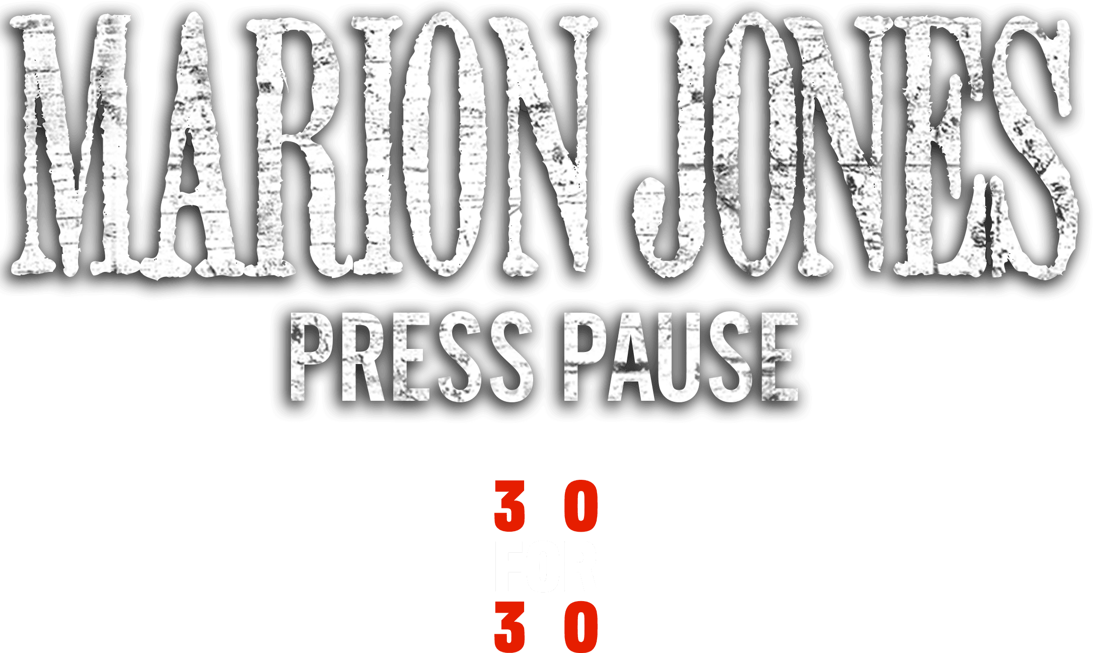 Marion Jones: Press Pause logo