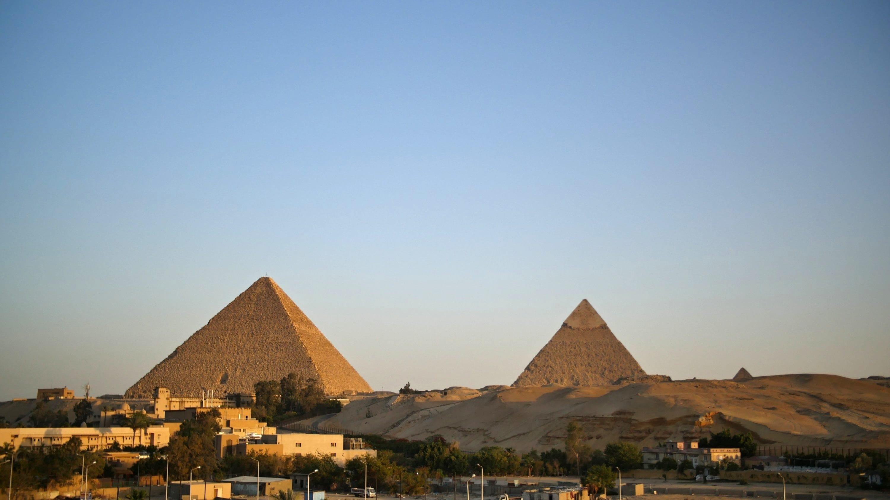 Decoding the Great Pyramid backdrop