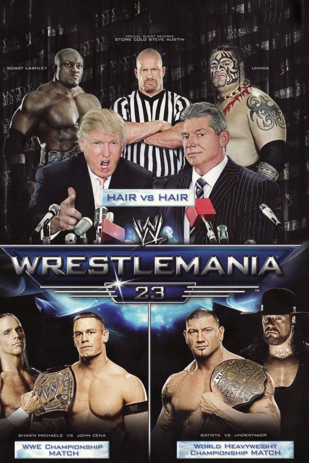 WWE WrestleMania 23 poster