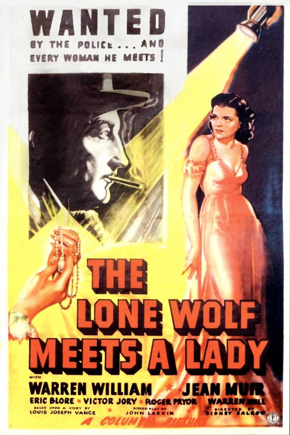 The Lone Wolf Meets a Lady poster