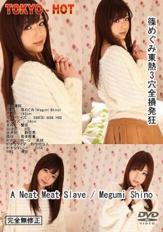Megumi Shino “A Neat Meat Slave” poster