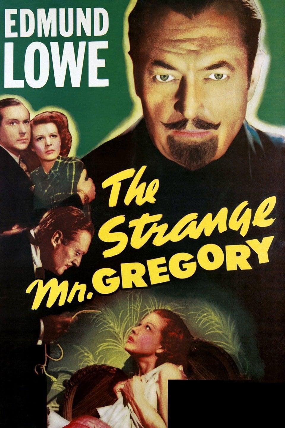 The Strange Mr. Gregory poster