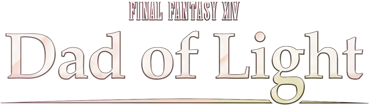 Final Fantasy XIV: Dad of Light logo