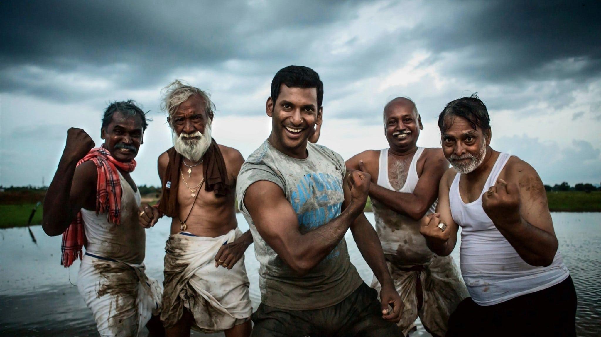 Irumbu Thirai backdrop