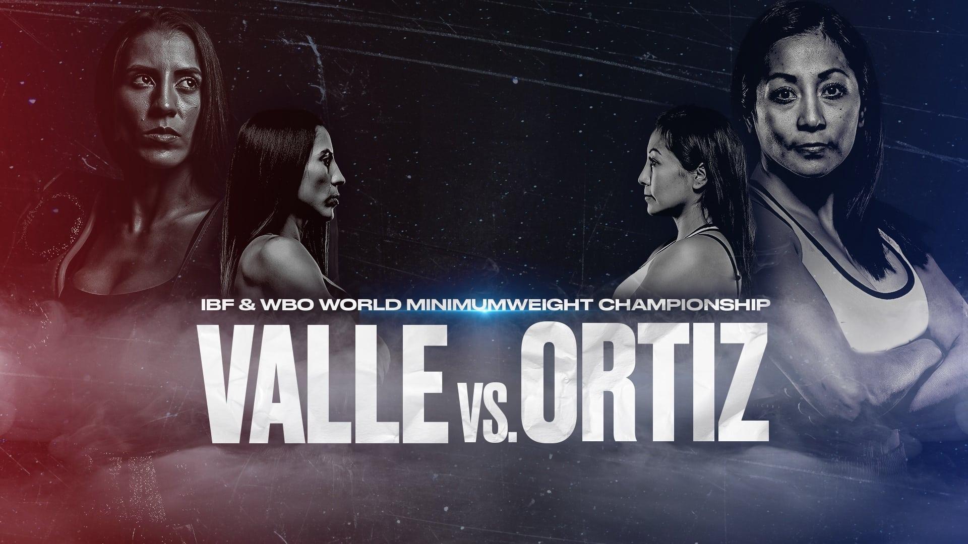 Yokasta Valle vs. Anabel Ortiz backdrop