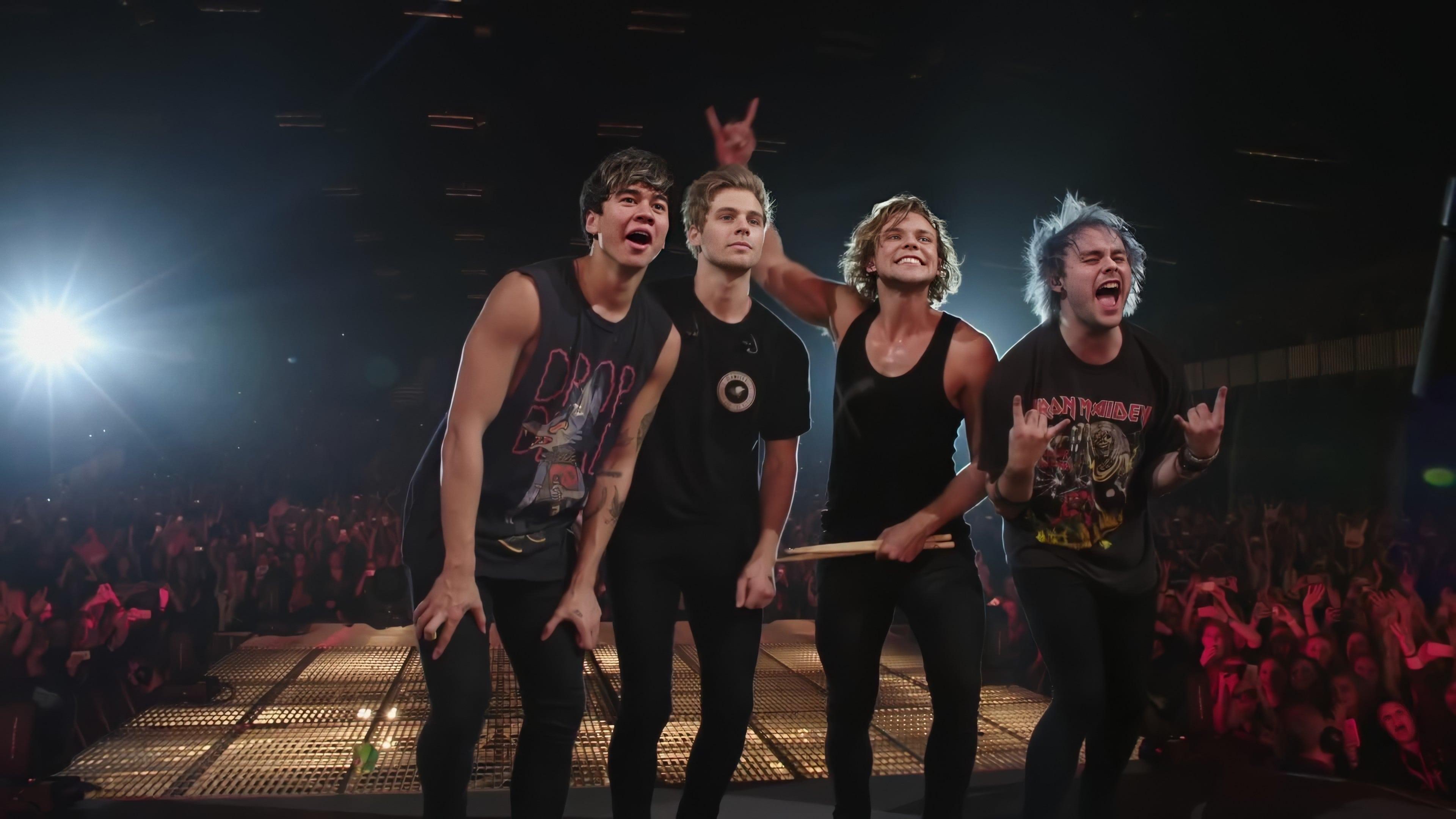 5 Seconds of Summer: How Did We End Up Here? backdrop