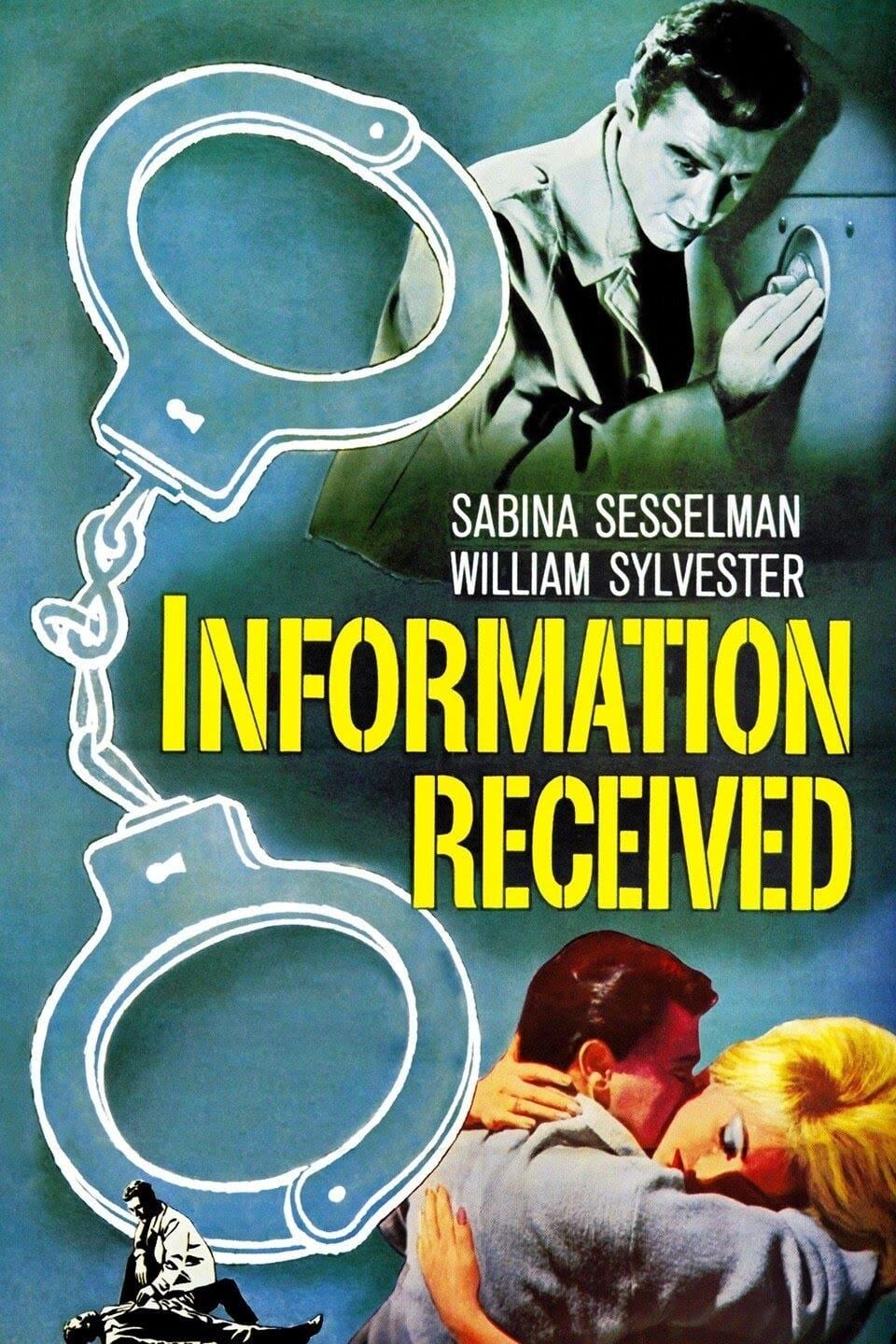 Information Received poster