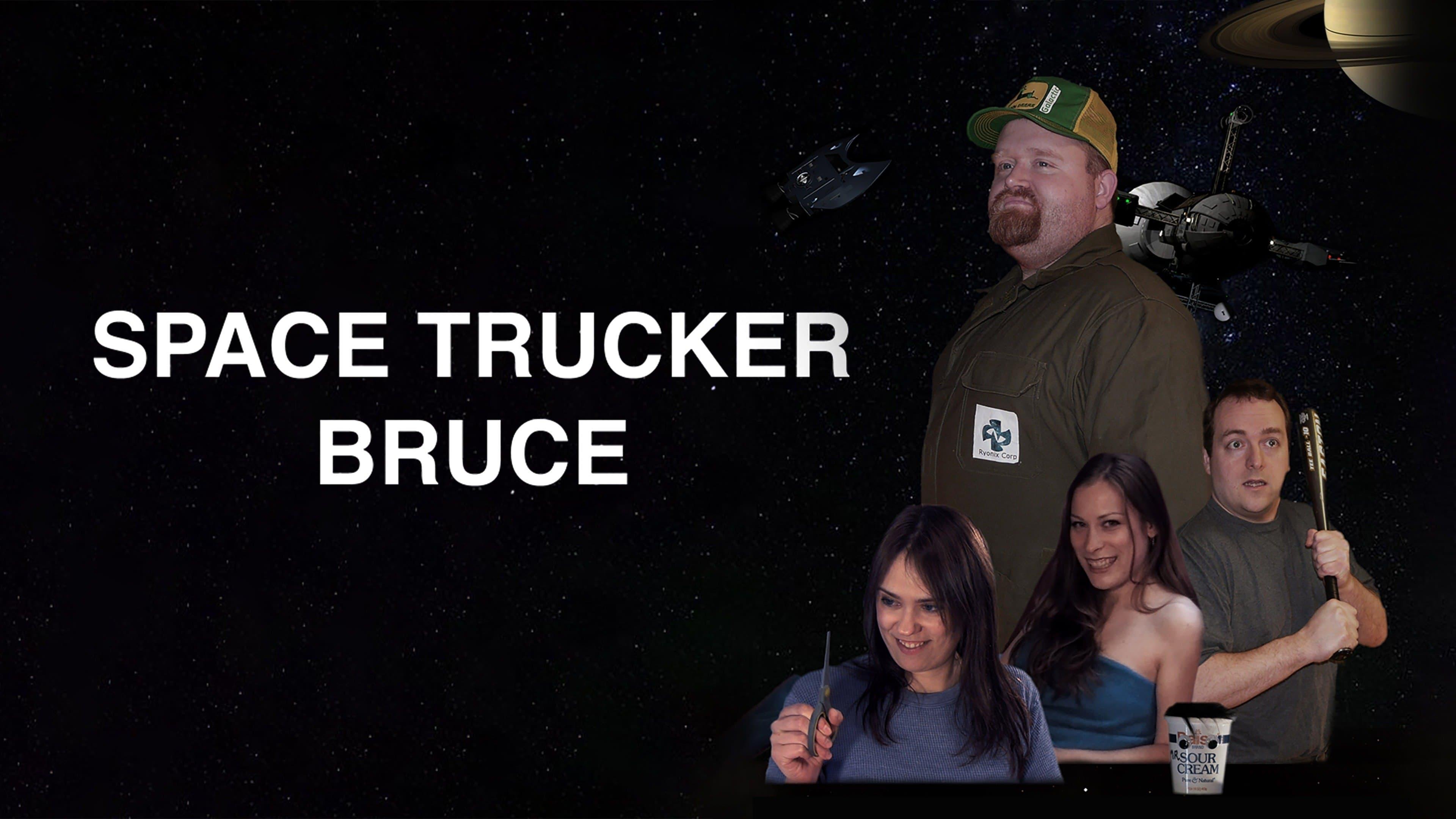Space Trucker Bruce backdrop