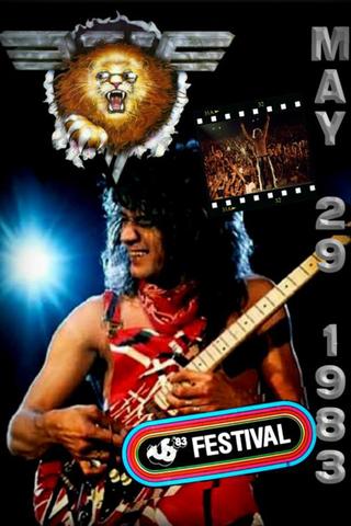 Van Halen Live at US Festival poster