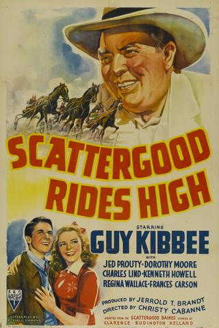 Scattergood Rides High poster