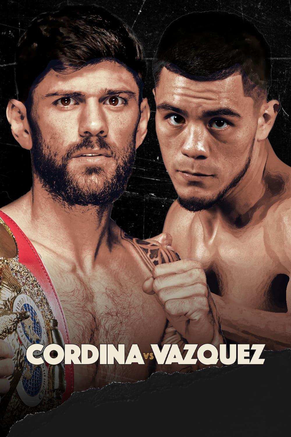 Joe Cordina vs. Edward Vazquez poster