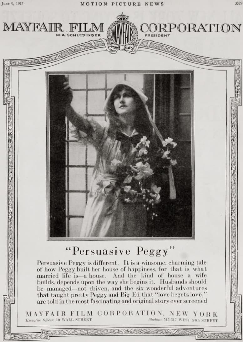 Persuasive Peggy poster