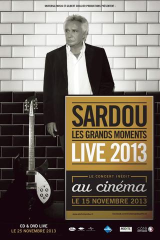 Michel Sardou - live 2013 poster