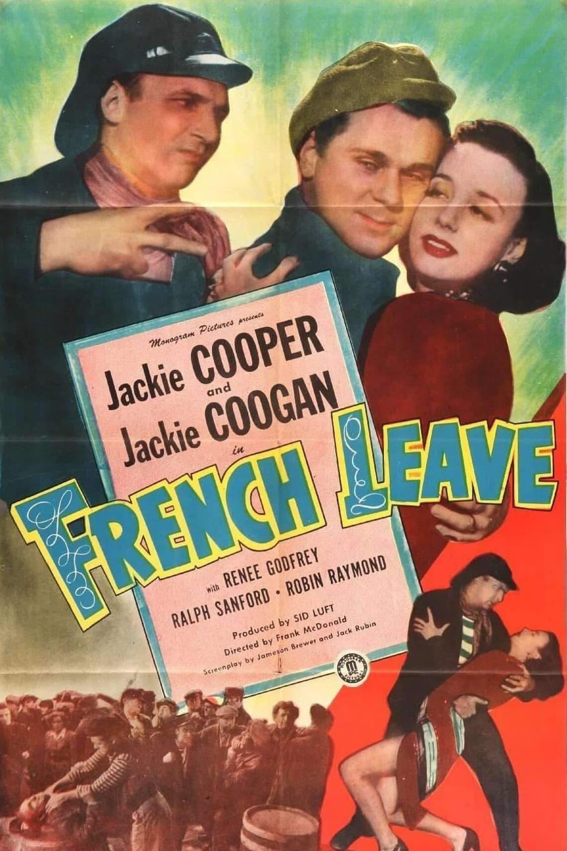 French Leave poster