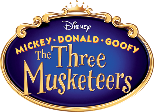 Mickey, Donald, Goofy: The Three Musketeers logo