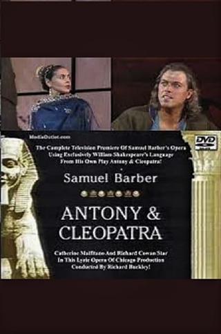 Antony & Cleopatra - Lyric Opera of Chicago poster