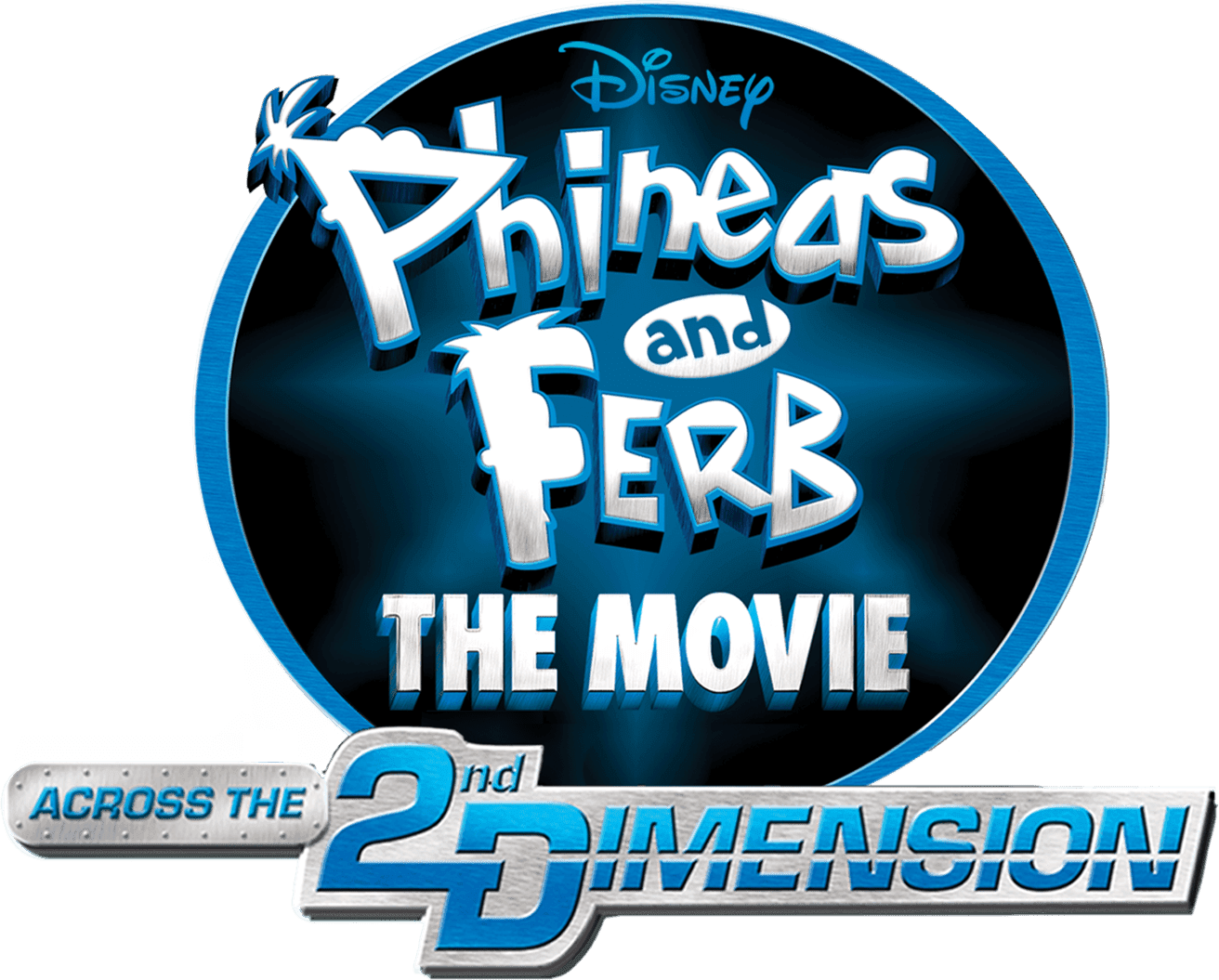 Phineas and Ferb The Movie: Across the 2nd Dimension logo