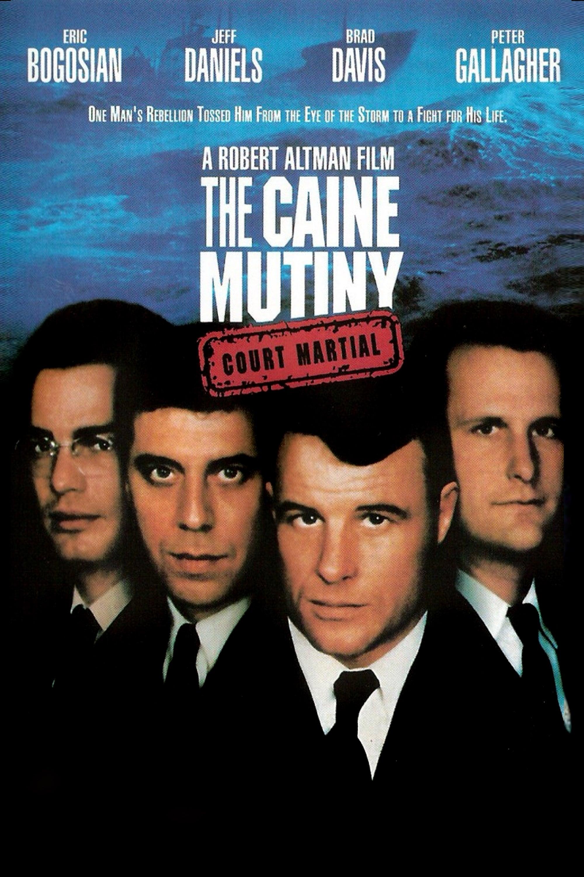 The Caine Mutiny Court-Martial poster