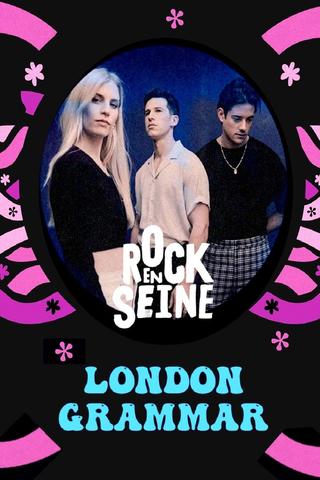 London Grammar - Rock en Seine 2022 poster