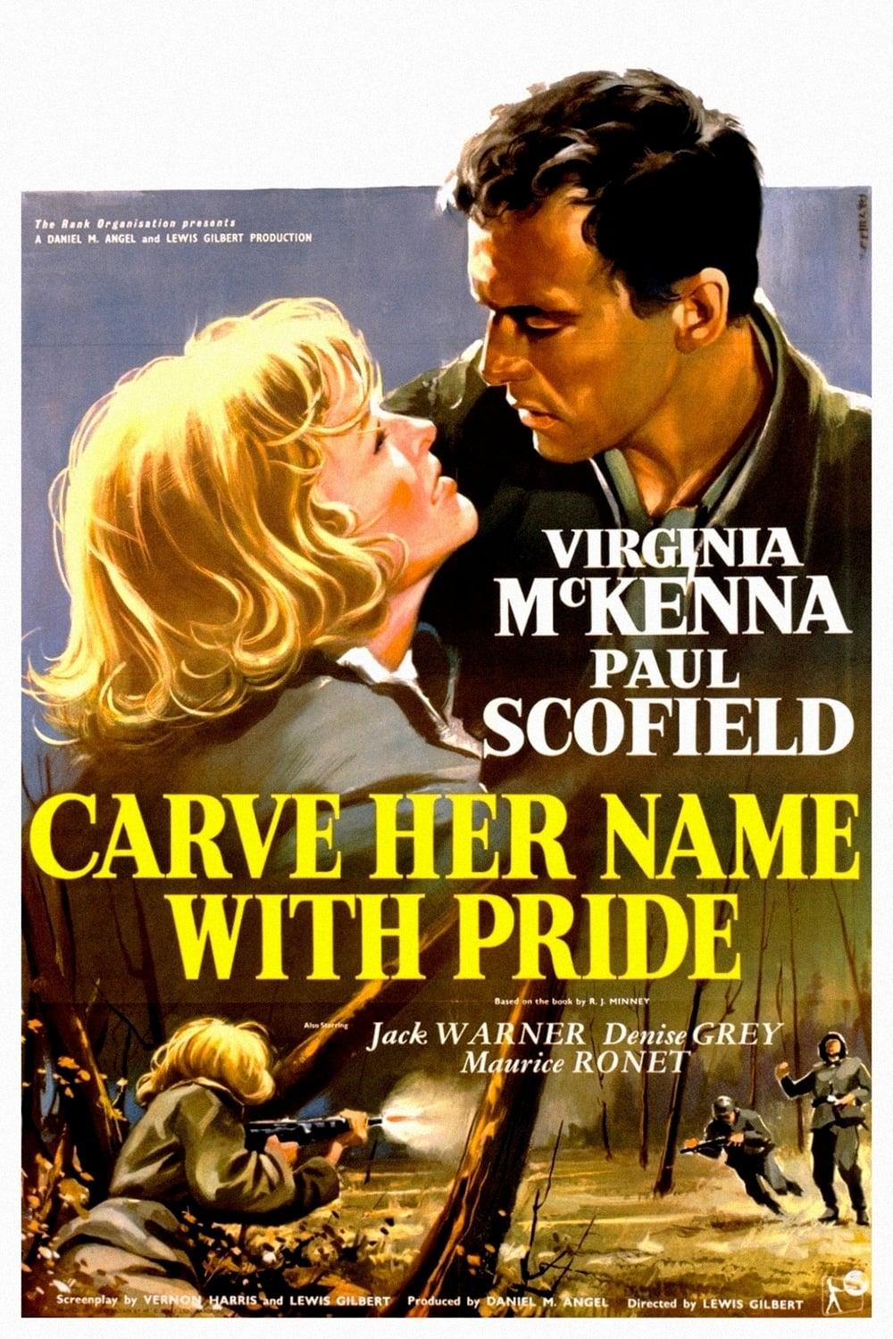 Carve Her Name with Pride poster