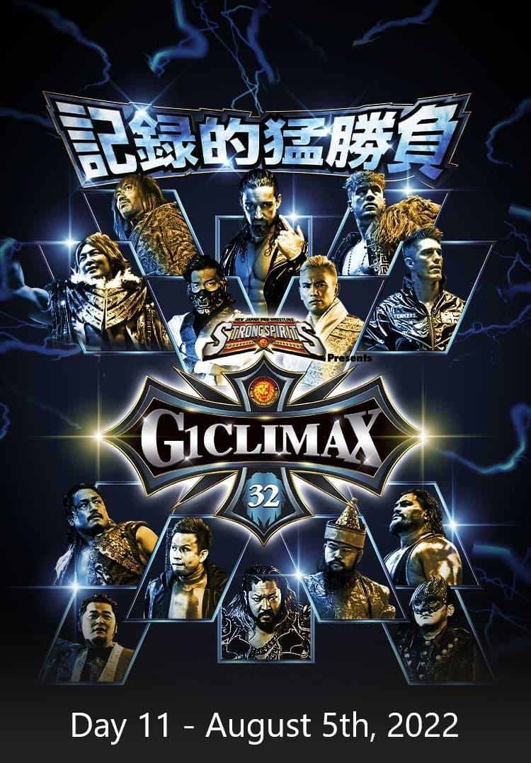 NJPW G1 Climax 32: Day 11 poster