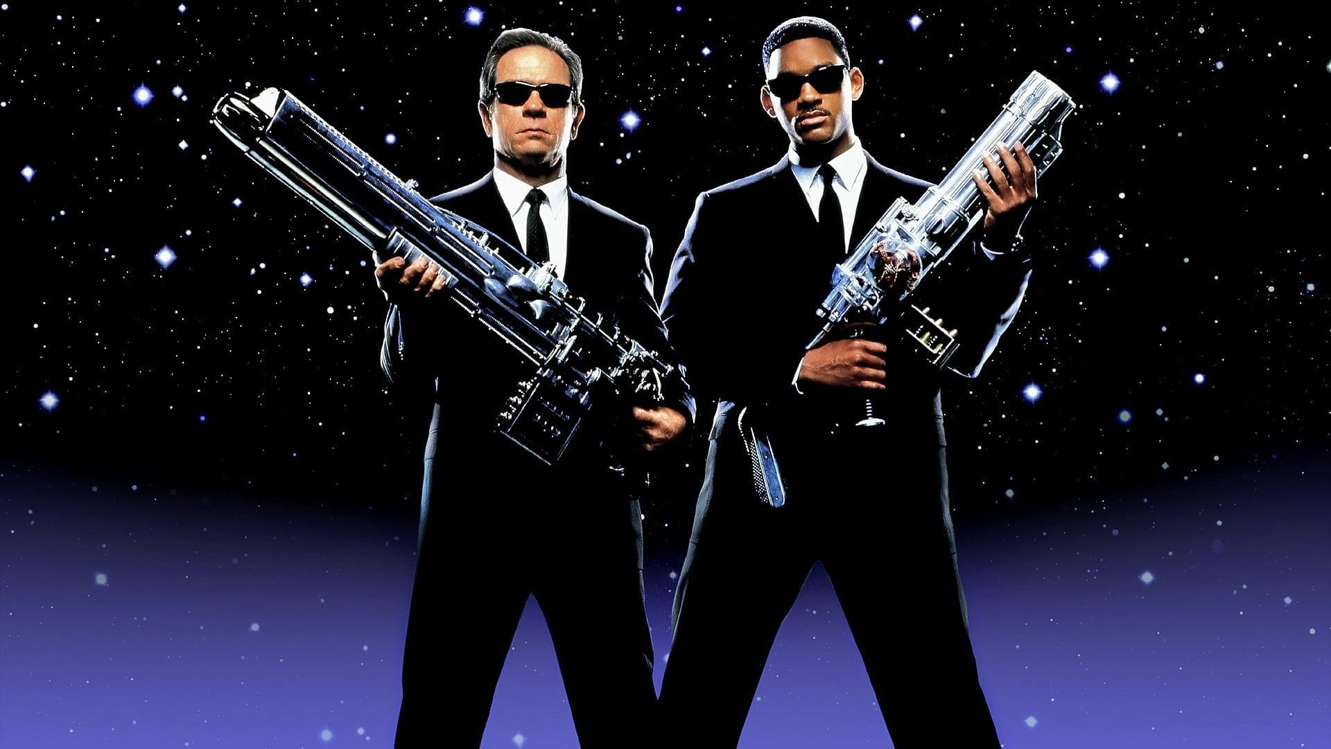 Men in Black backdrop