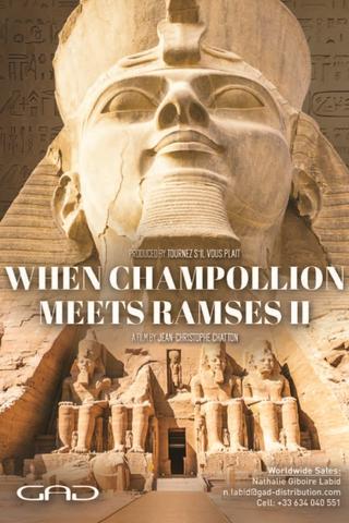 Champollion et Ramsès II: rencontre sur le Nil poster