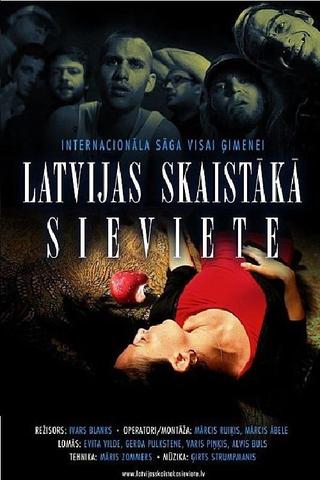 The Most Beautiful Woman in Latvia poster