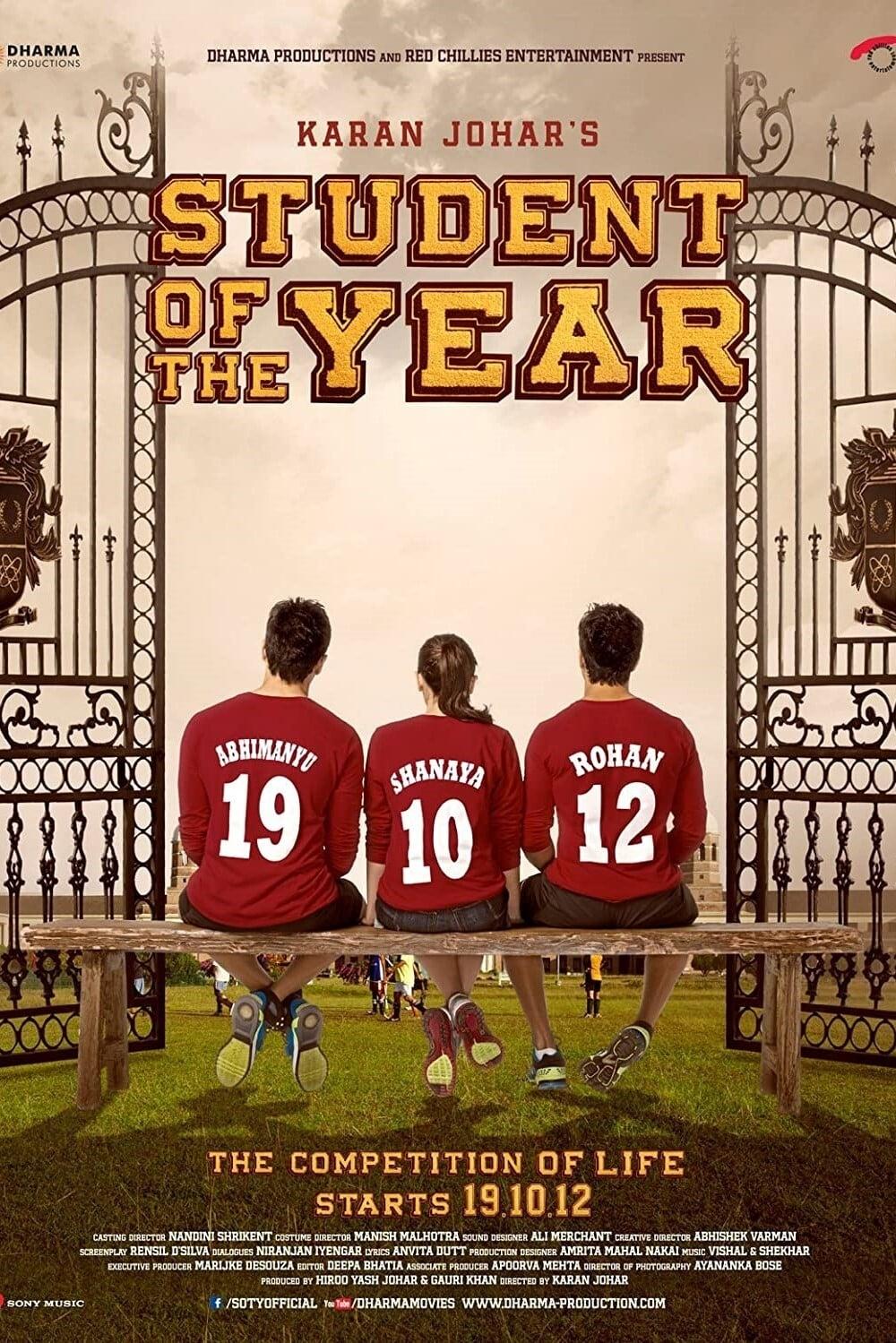 Student of the Year poster