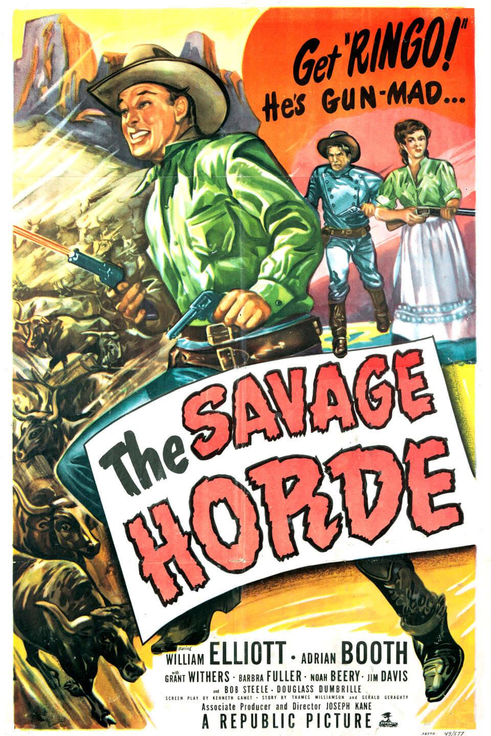 The Savage Horde poster