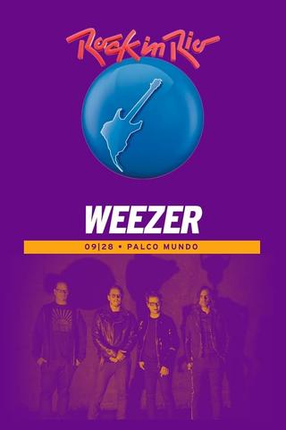 Weezer - Rock in Rio poster