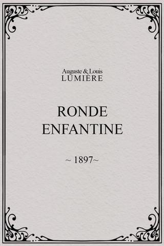 Ronde enfantine poster