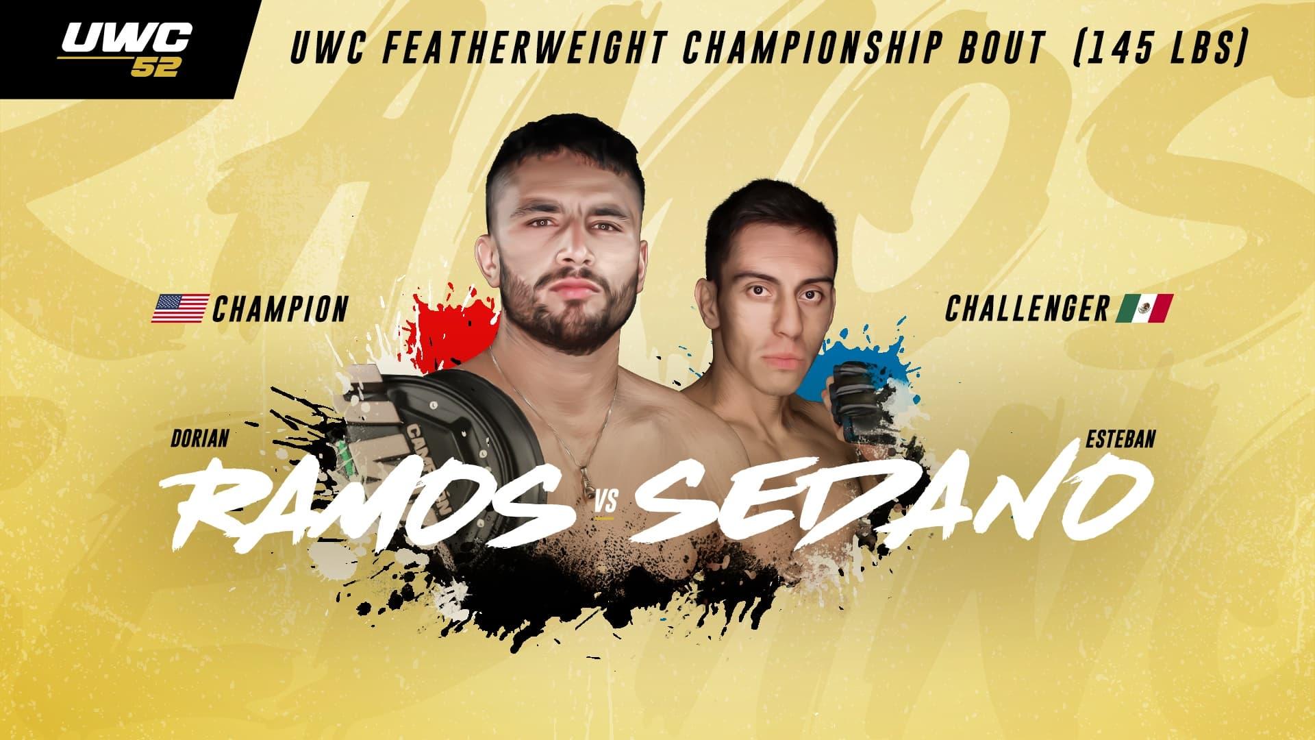 UWC 52: Ramos vs. Sedano backdrop