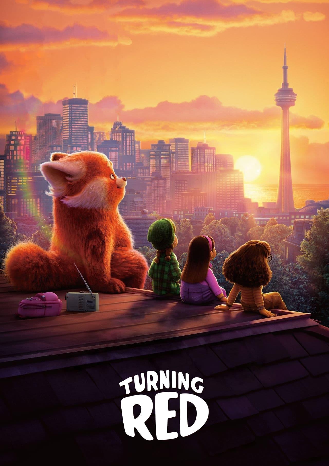 Turning Red poster