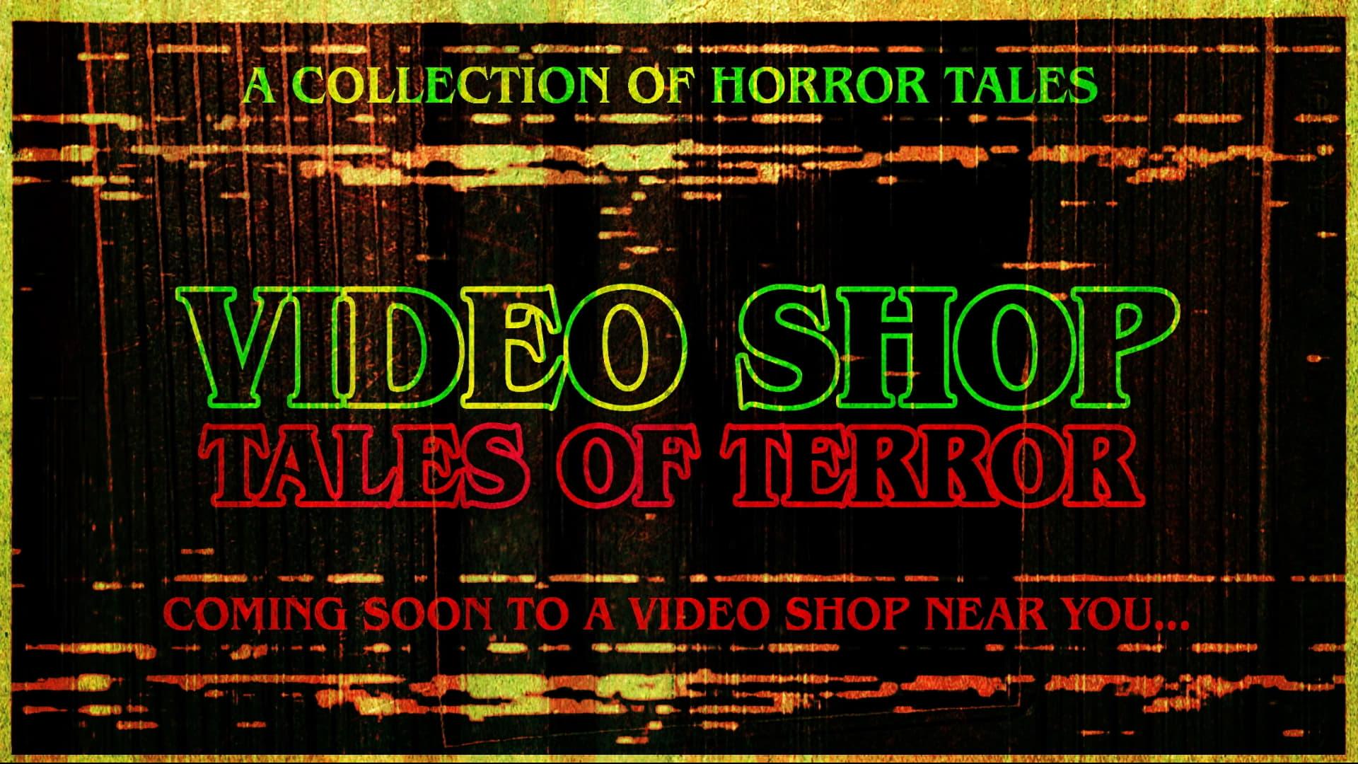 Video Shop Tales of Terror backdrop