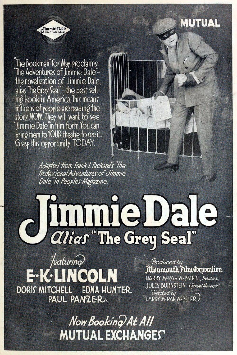 Jimmie Dale, Alias the Grey Seal poster