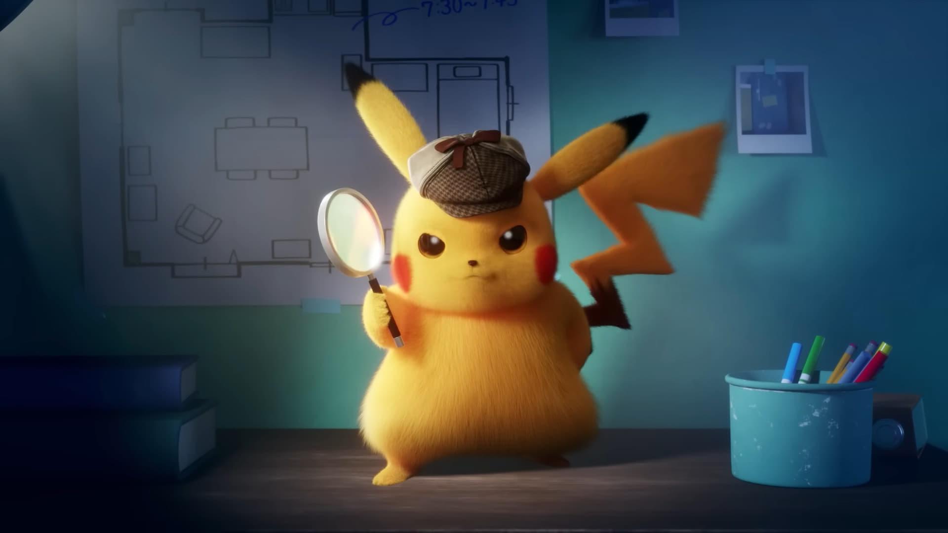 Detective Pikachu & the Mystery of the Missing Flan backdrop