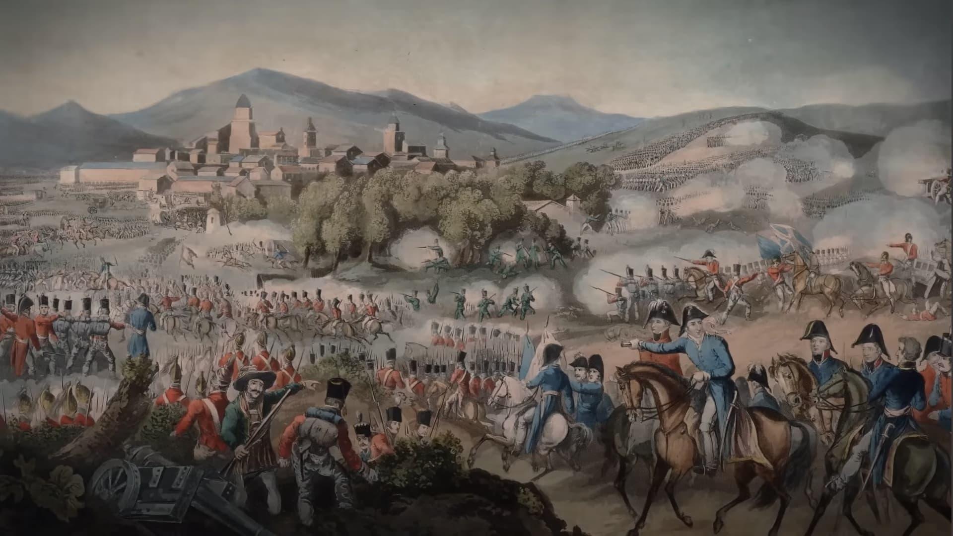 Napoleonic Wars: Battle of Vitoria 1813 backdrop