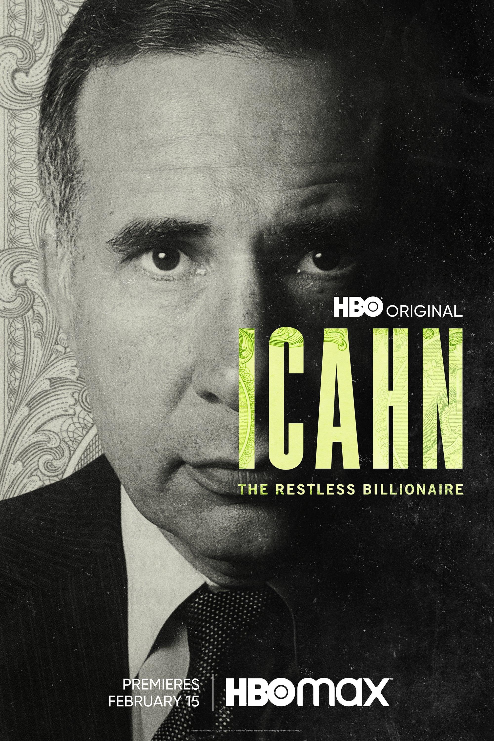 Icahn: The Restless Billionaire poster