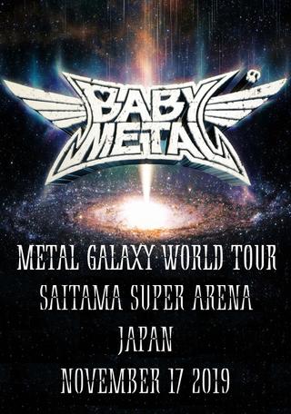 BABYMETAL - Metal Galaxy World Tour in Japan poster