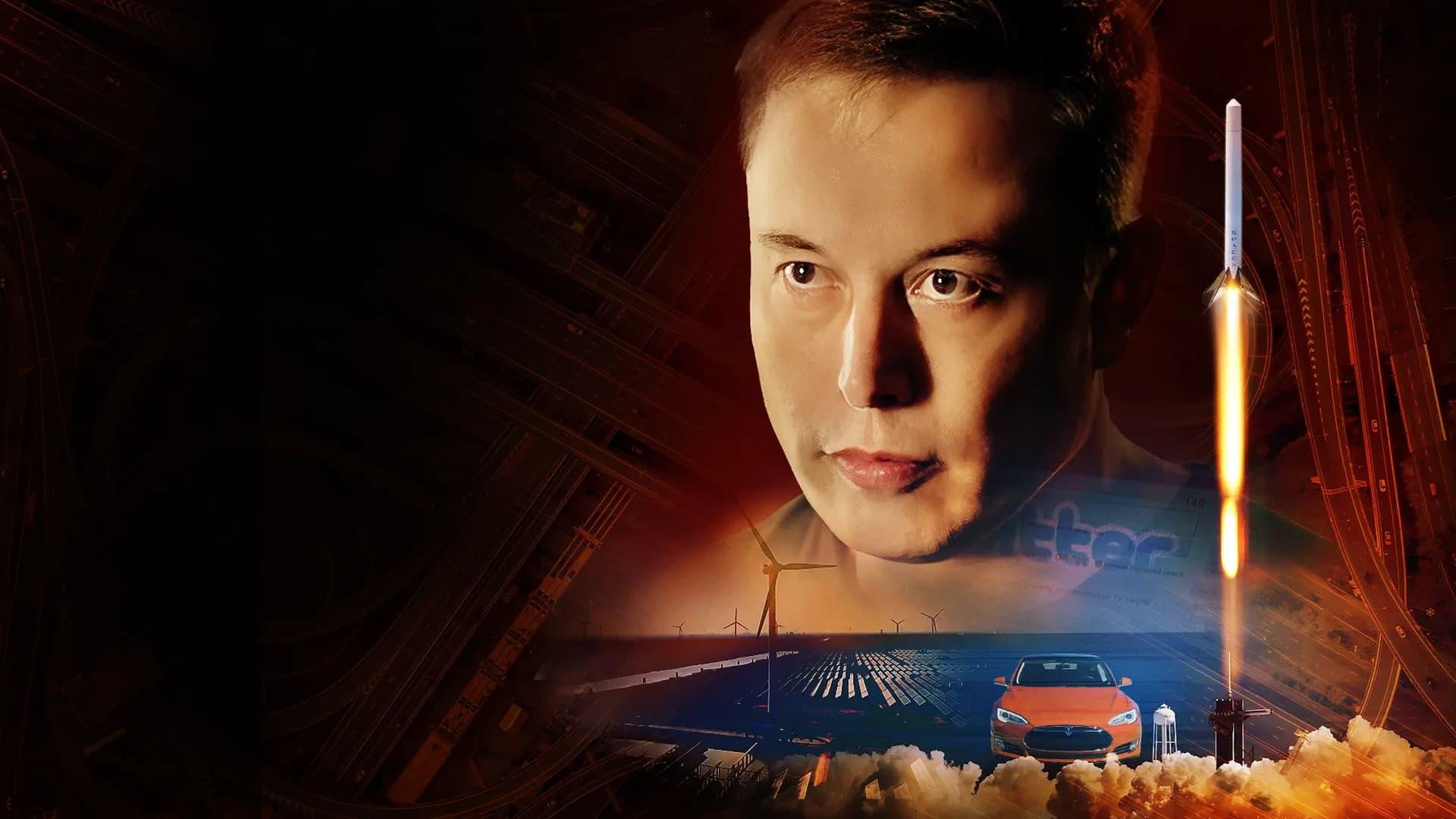 VICE News Presents: Cult of Elon backdrop