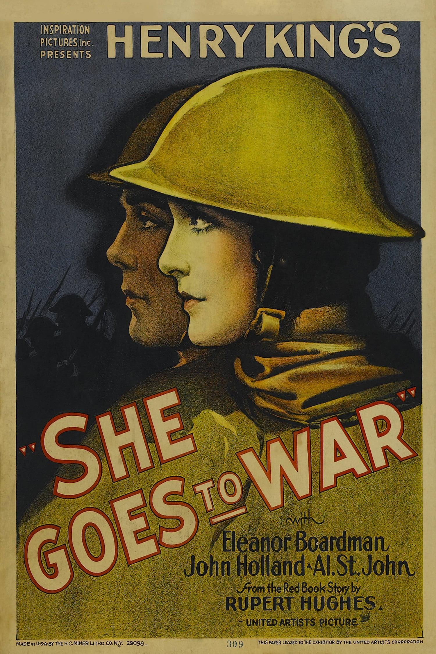 She Goes to War poster