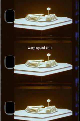 Warp Speed Chic poster