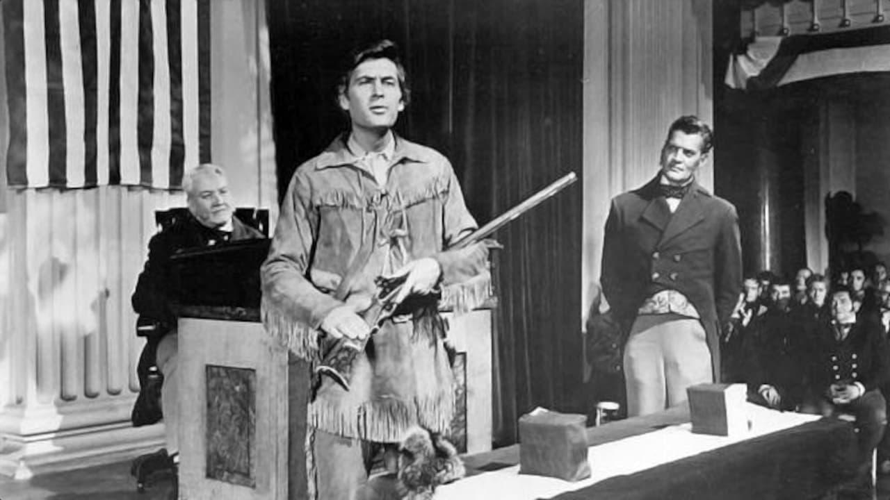 Davy Crockett Goes to Congress backdrop