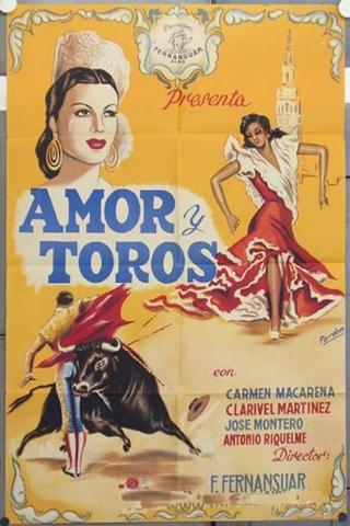 Amor y toros poster