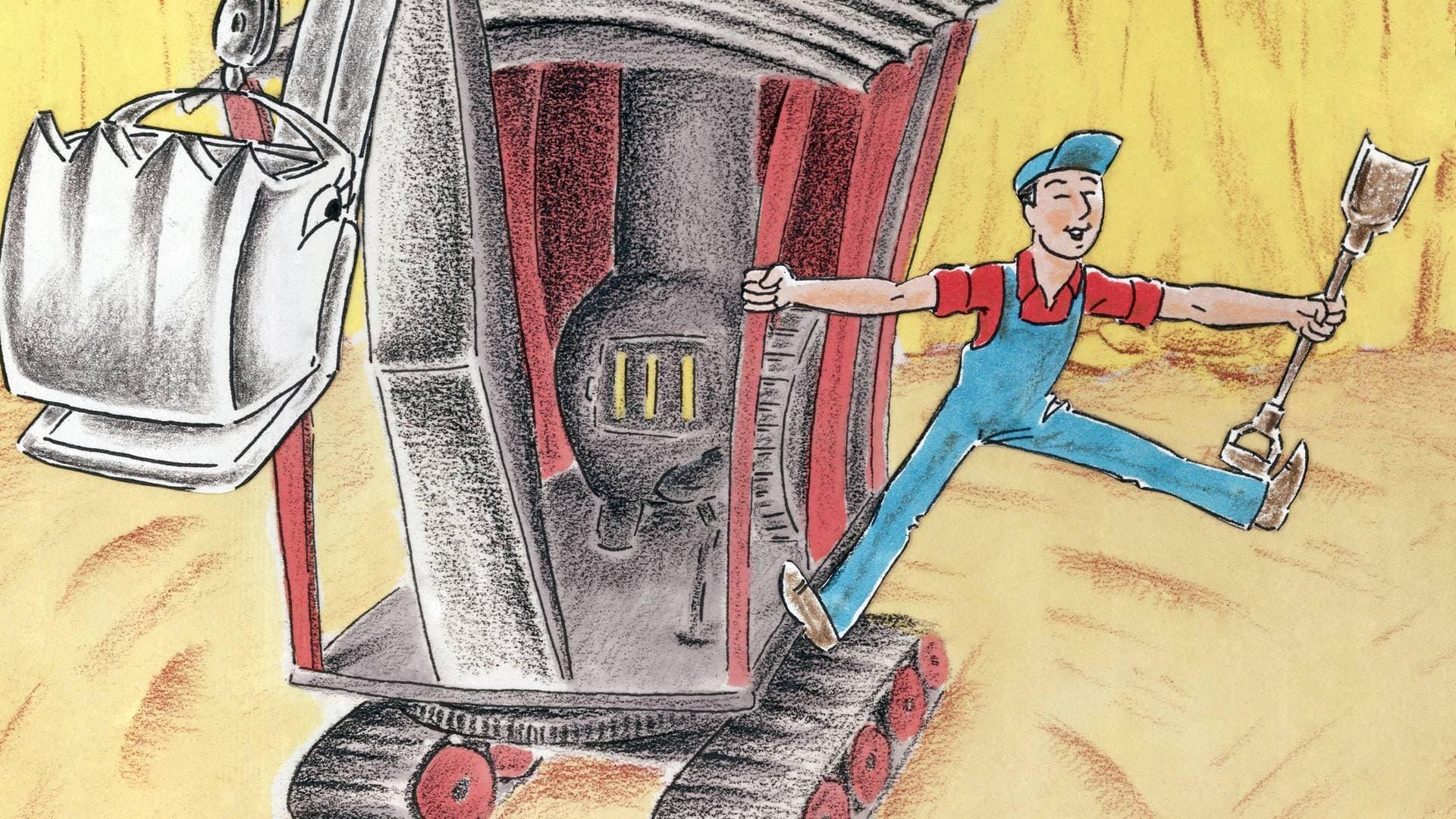 Mike Mulligan and His Steam Shovel backdrop