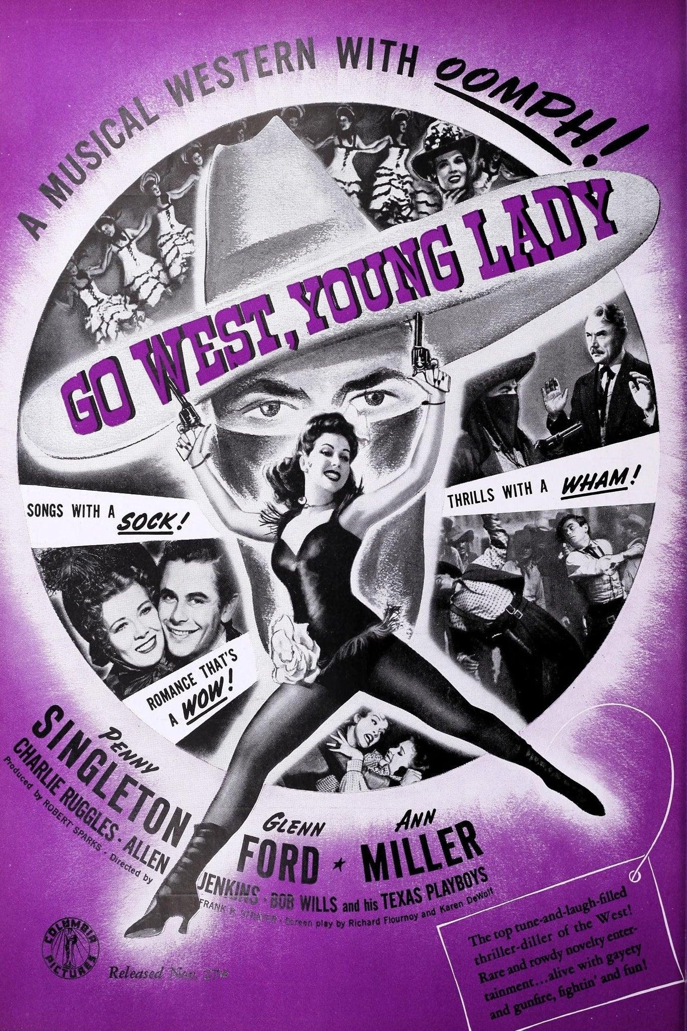 Go West, Young Lady poster
