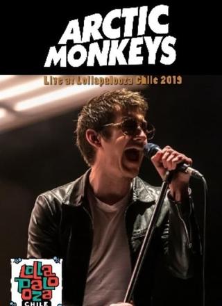 Arctic Monkeys  Live Lollapalooza Chile poster