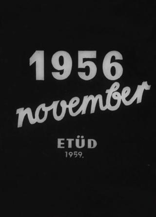 1956 november poster
