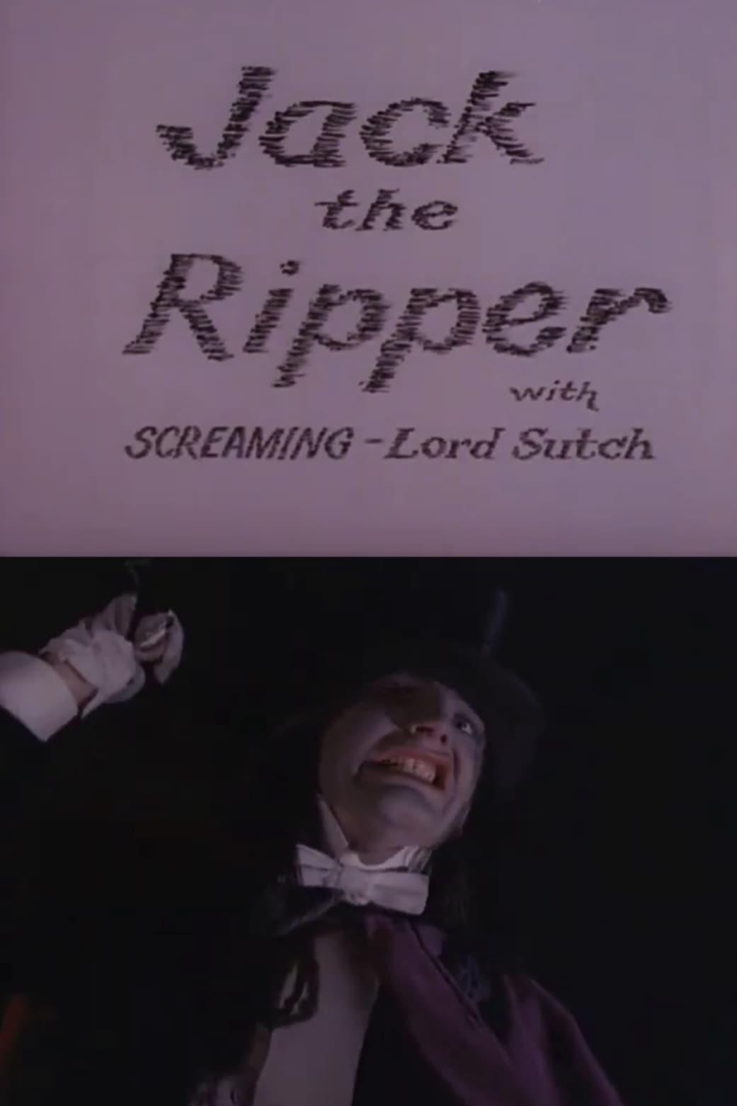 Jack the Ripper with Screaming Lord Sutch poster